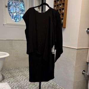 NWT Rickie Freeman for Teri Jon little black dress